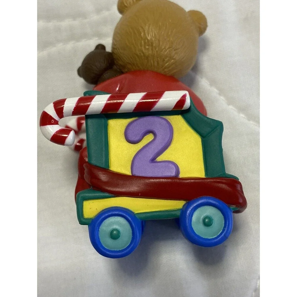 2000 Hallmark Keepsake Ornament Baby's Second Christmas Teddy Bear